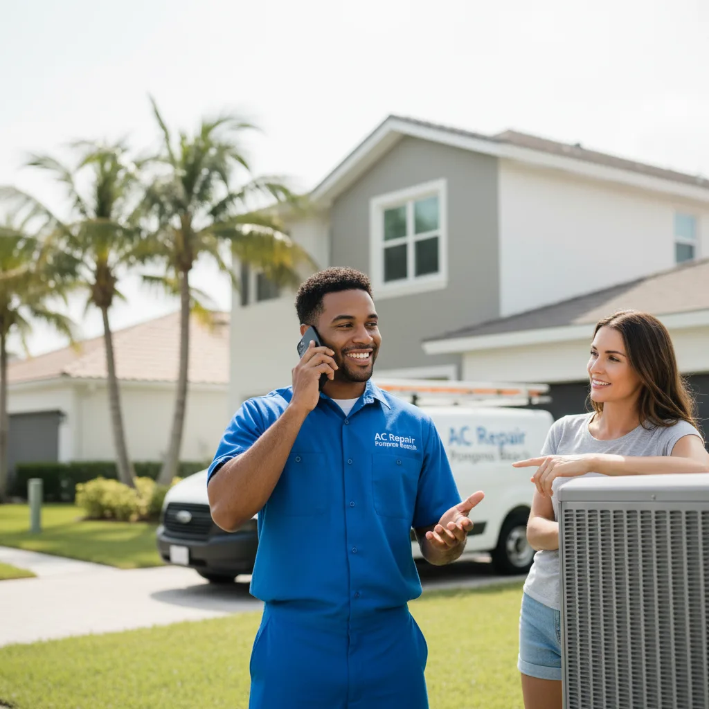 AC Repair Pompano Beach customer support in Worden